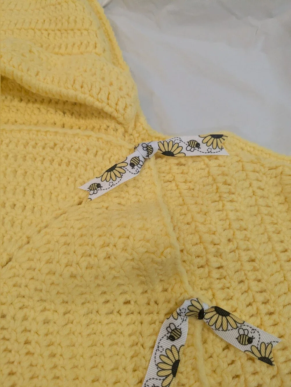 🔥Handmade Yellow Star-Shaped Baby/Child Hooded Wrap 0-4;6 Months